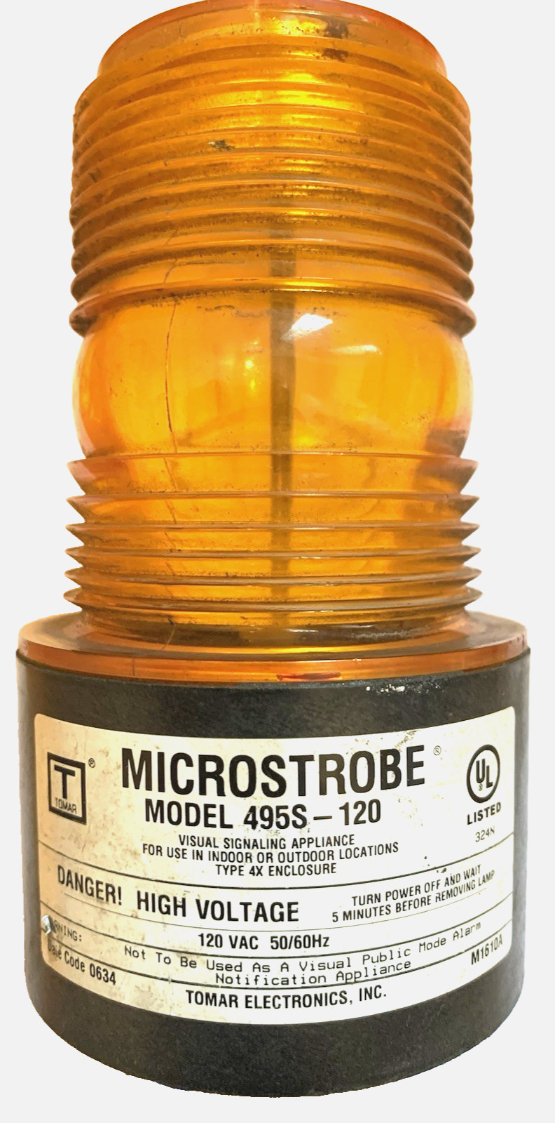 TOMAR 495S-120 GREEN MICROSTROBE 120VAC 50/60HZ $27.01 + FREE SHIPPING