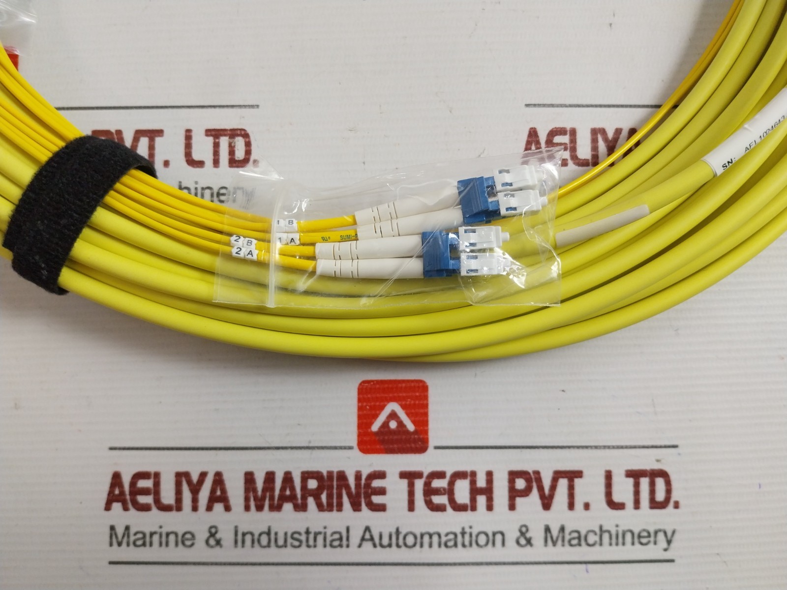 AFL R1LCSC20M-4-2911 Duplex Single Mode Fiber Optic Patch Cable 20M