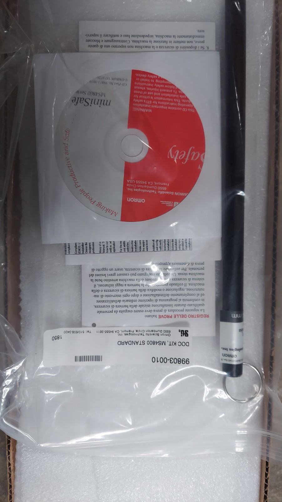 New Omron MS4800A-14-0520 70230-1286 Safety Light Curtain