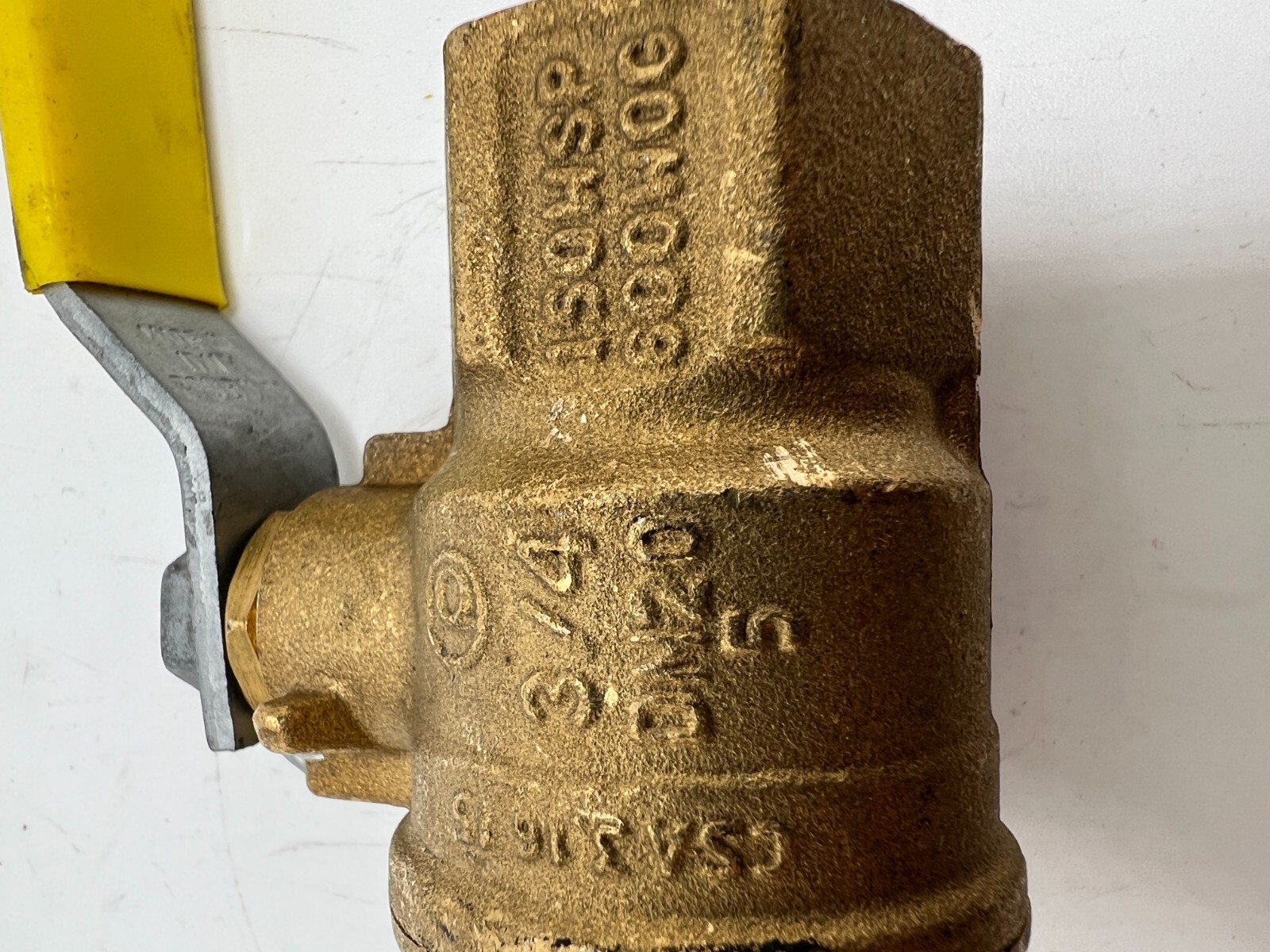 Jomar 3/4″ TWO PIECE BRASS, GAS SHUT OFF BALL VALVE T-100NE