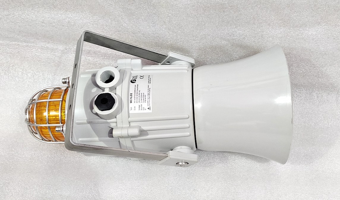 E2S MC1LD2 Alarm Horn Sounder and LED Beacon MCA112-L1 DC 24 G A New Open Box