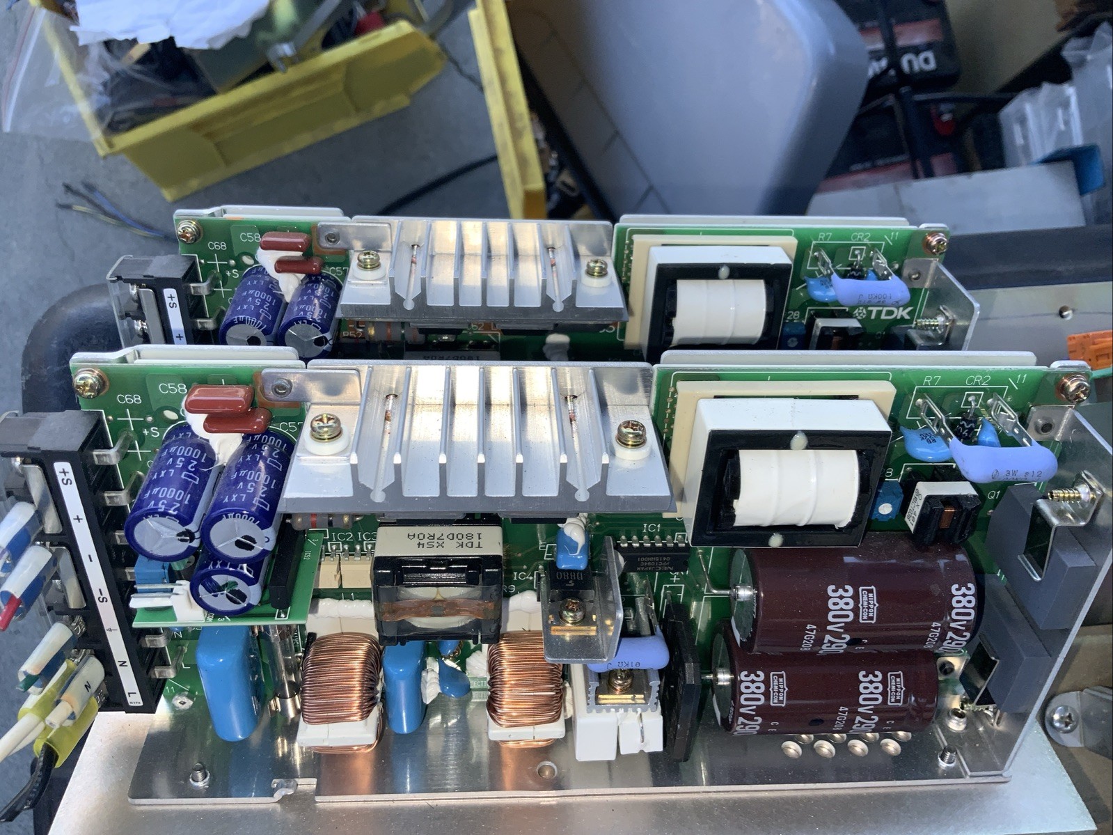 Mixed Lot INTRAOP / ACCURAY POWER SUPPLY, Untested, For Parts ONLY