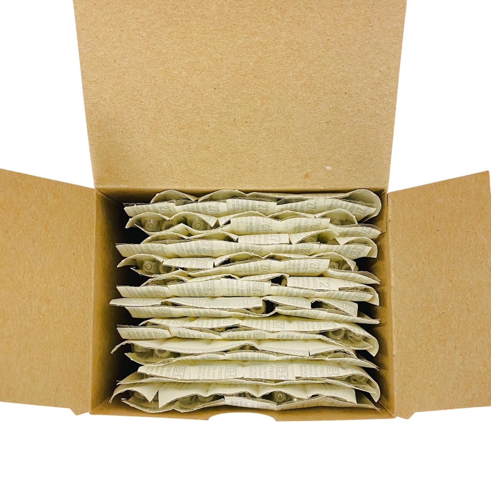 BD 27G x 1/2 REF 305109, Box of 100
