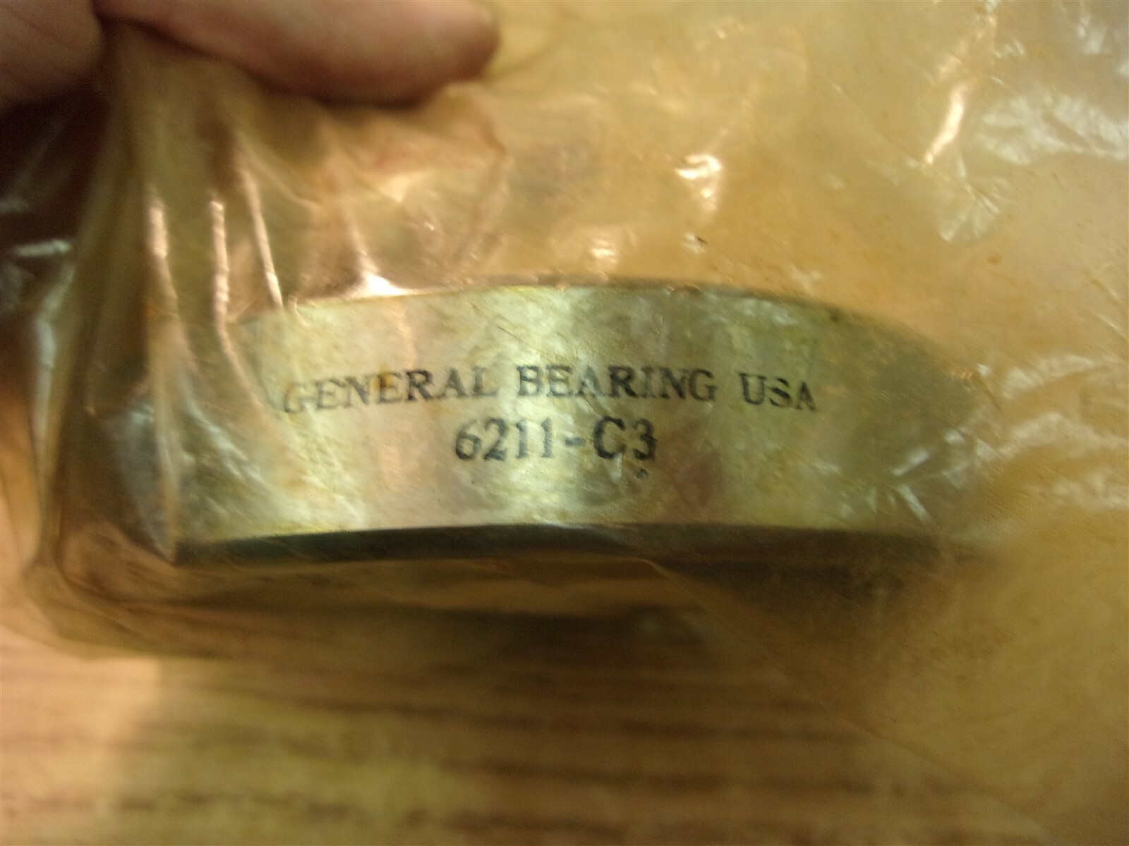 NEW General Bearing 6211-C3 Ball Bearing *FREE SHIPPING*