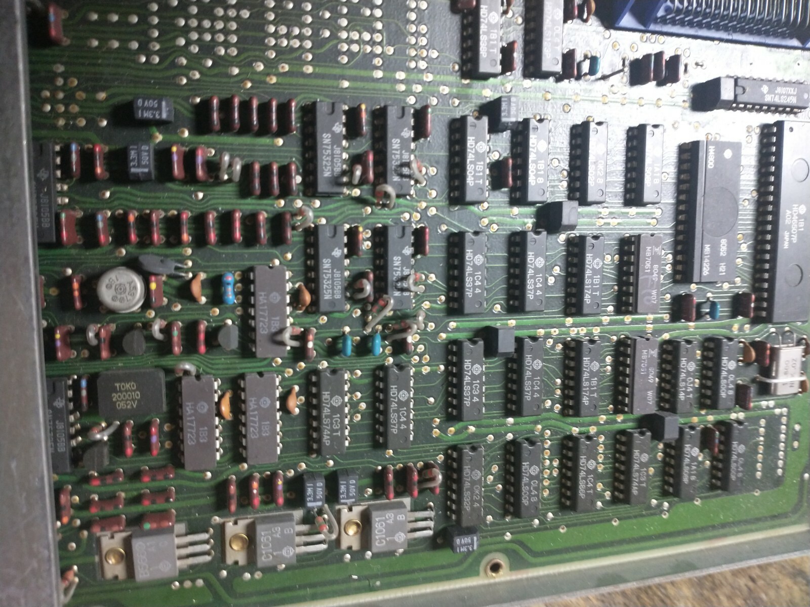 FANUC HITACHI BUBBLE MEMORY UNIT BMU 64-2 A87L-0001-0016 05H FREE SHIP USA