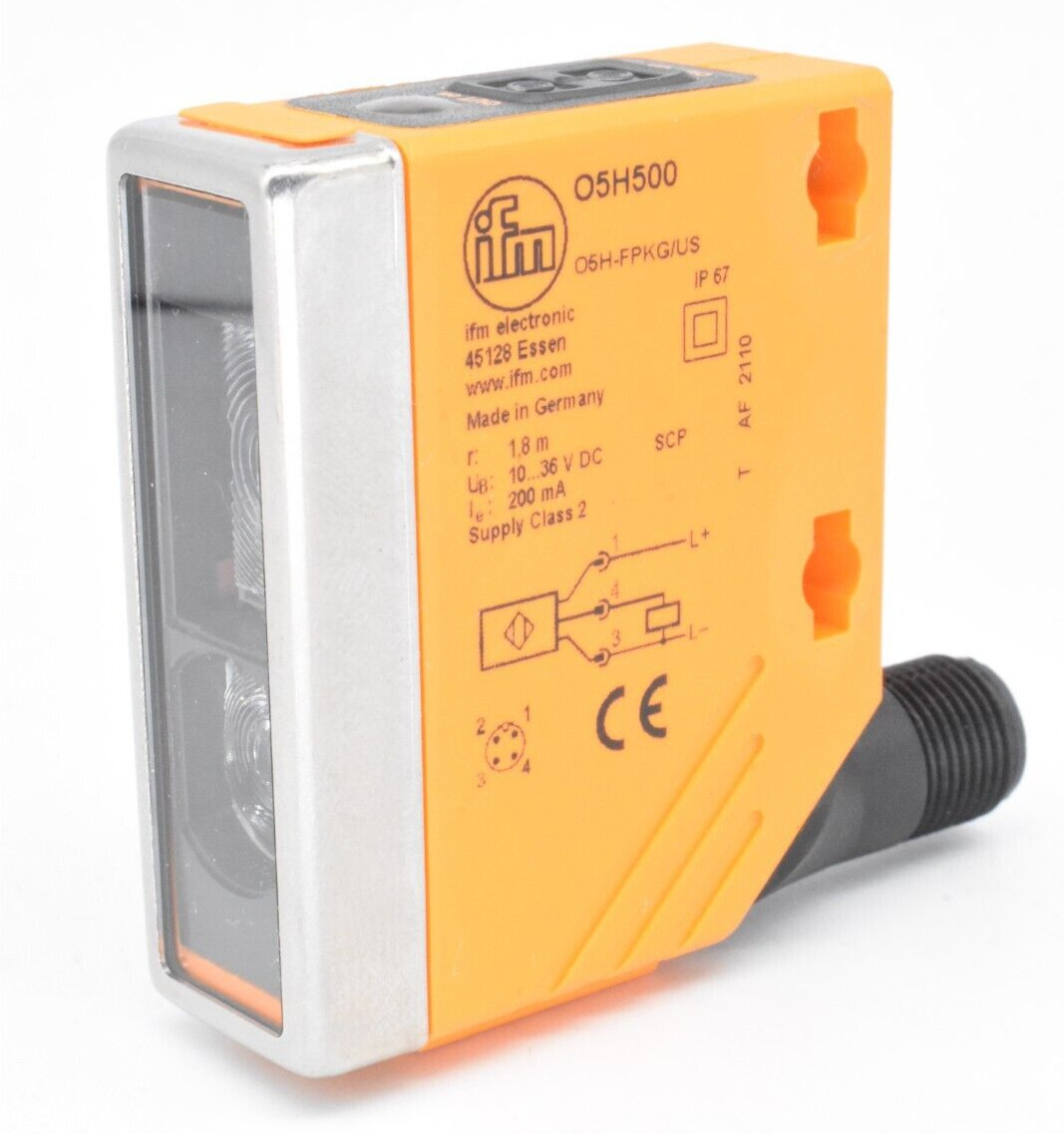 ifm O5H500 Diffuse Reflection Sensor w/Background Suppression O5H-FPKG/US