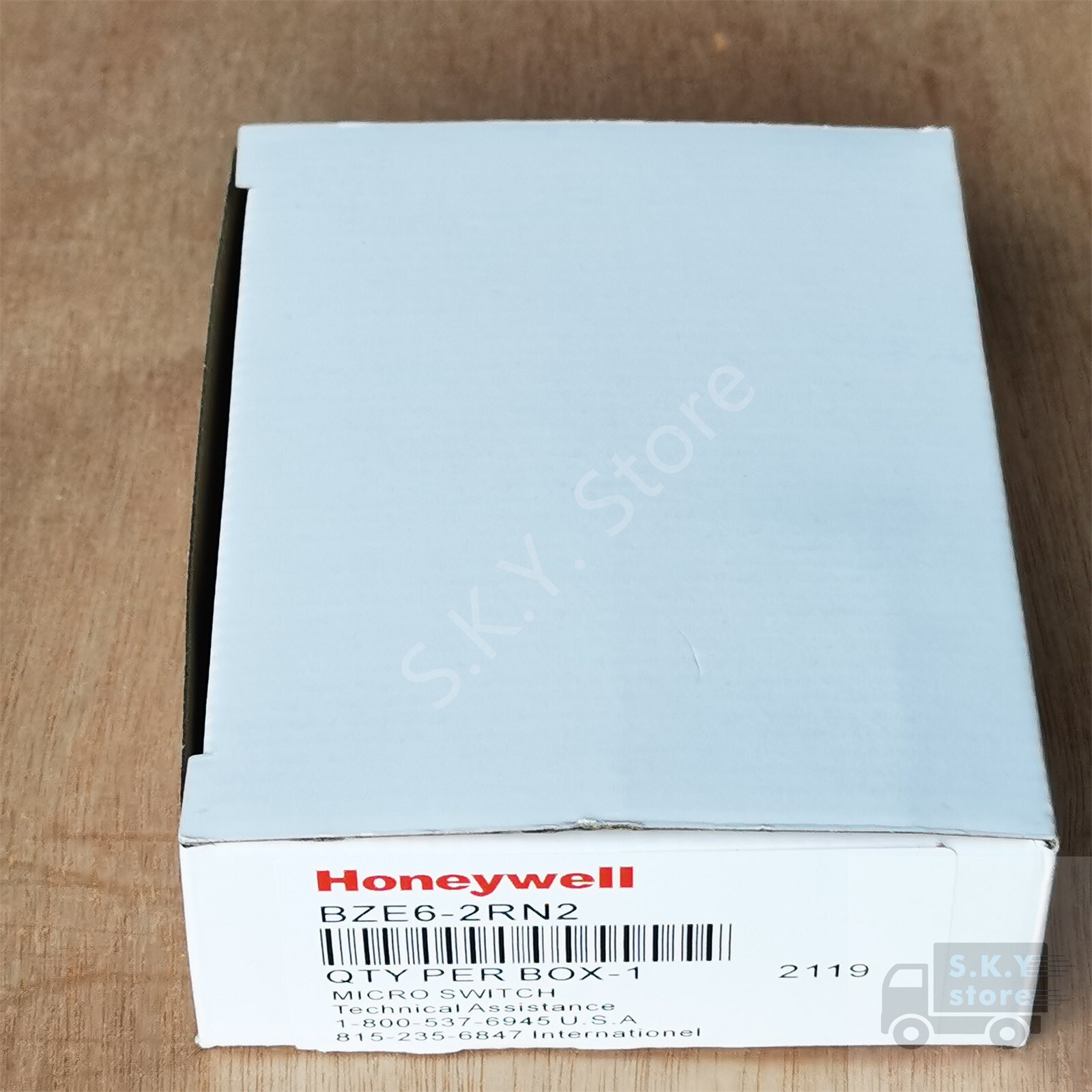 1 x NEW MICROSWITCH BZE6-2RN2 LIMIT SWITCH, for HONEYWELL BZE6 Series Switch
