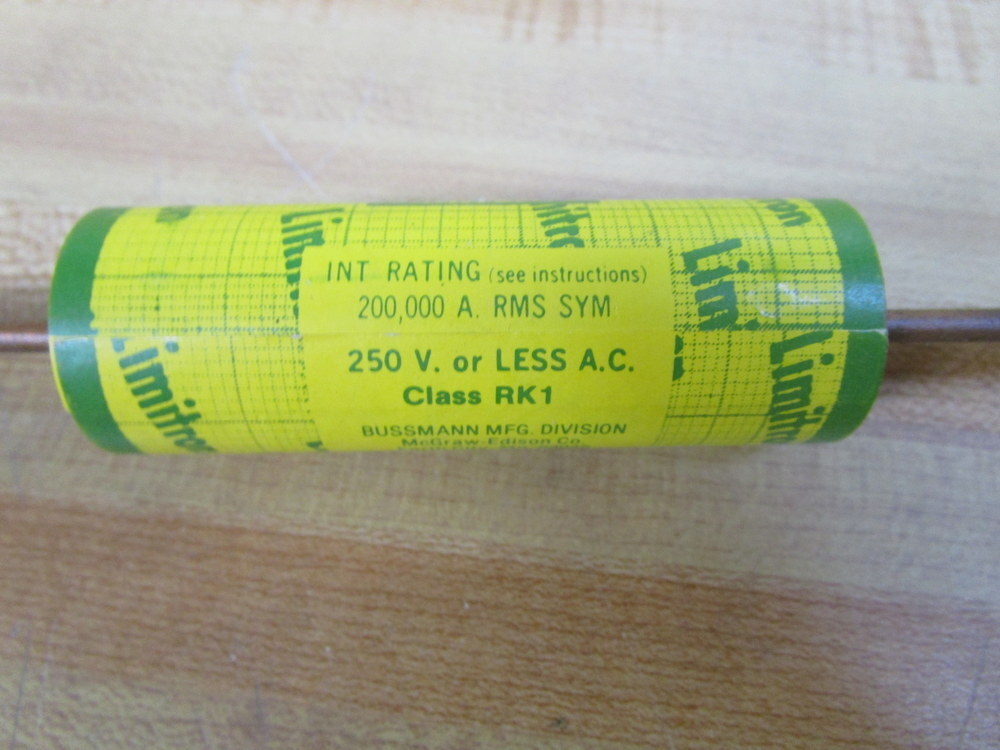 Bussmann KWN-R-100 Limitron Fast Acting Fuse KWNR100 Tested