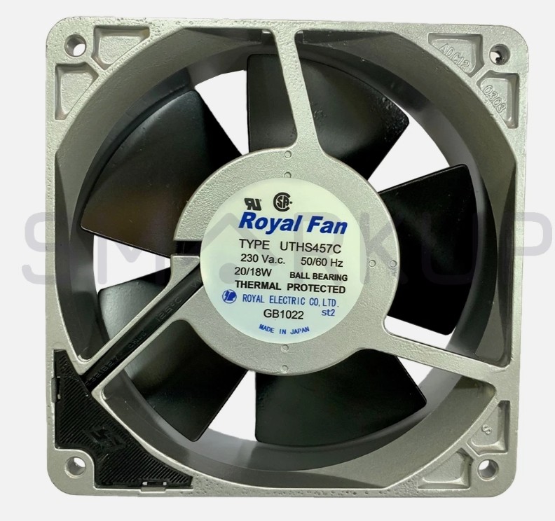 New In Box ROYAL FAN UTHS457C High-temperature Fan 230VAC 20/18W Free delivery