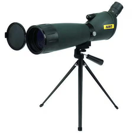 Northwest Mfz8070 Spotting Scope Monocular, 20 To 80 X 70 Magnification, Porro