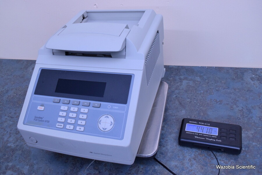 AB APPLIED BIOSYSTEMS GENEAMP PCR SYSTEM 9700 WITH 96 WELL BLOCK N8050200