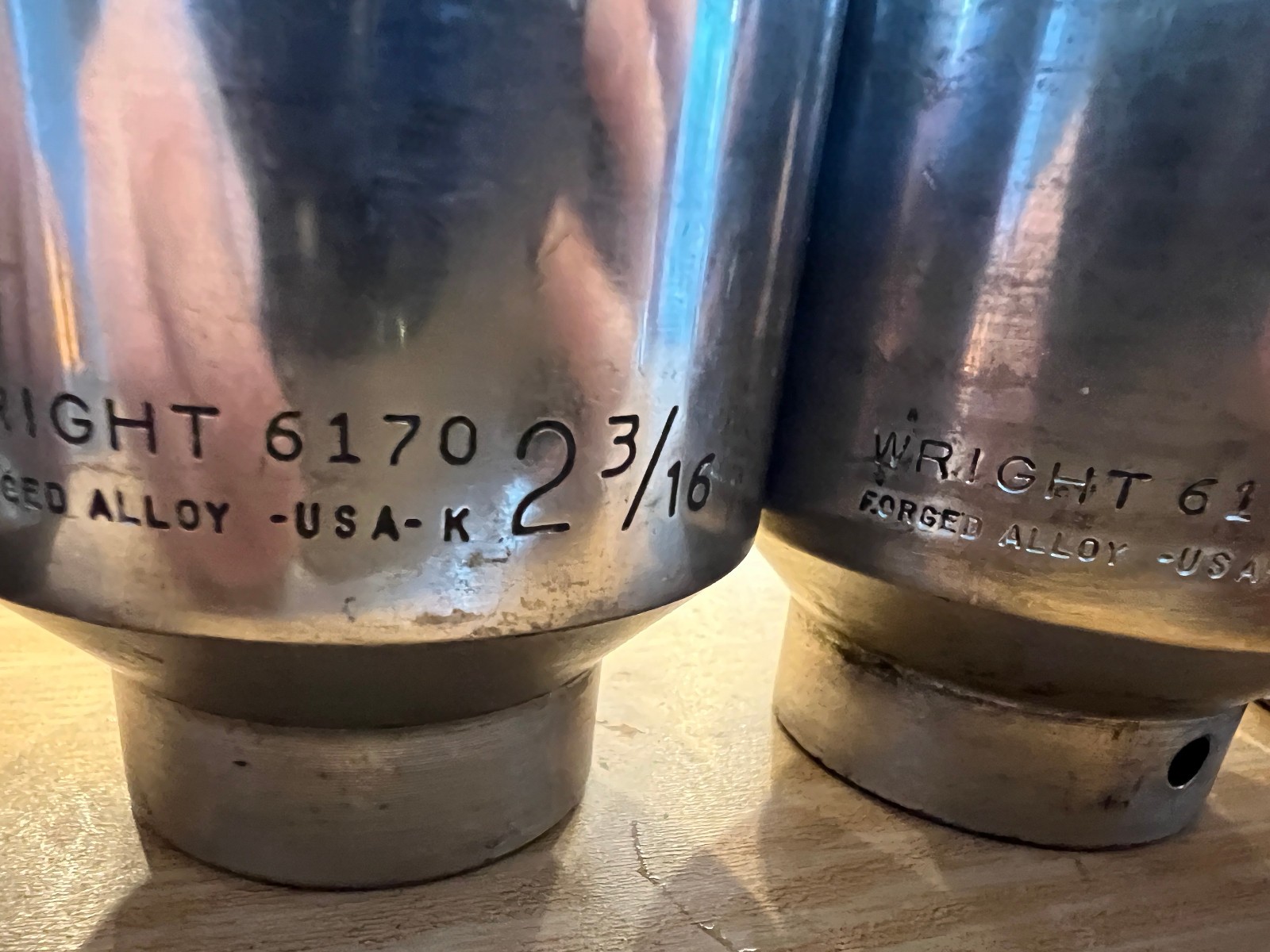 Wright Tool 3/4″ Drive 10 Pc 12‑Point SAE Socket Lot 6130 6134 6138 6144 6146 et