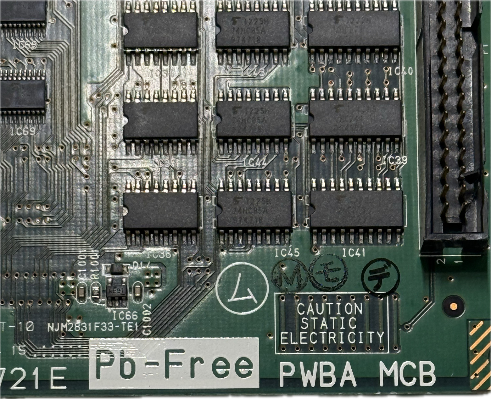 STRATASYS BRD-02022_A PWB MCB 8545P08721E PB-FREE PBWA MCB MOTION CONTROL BOARD