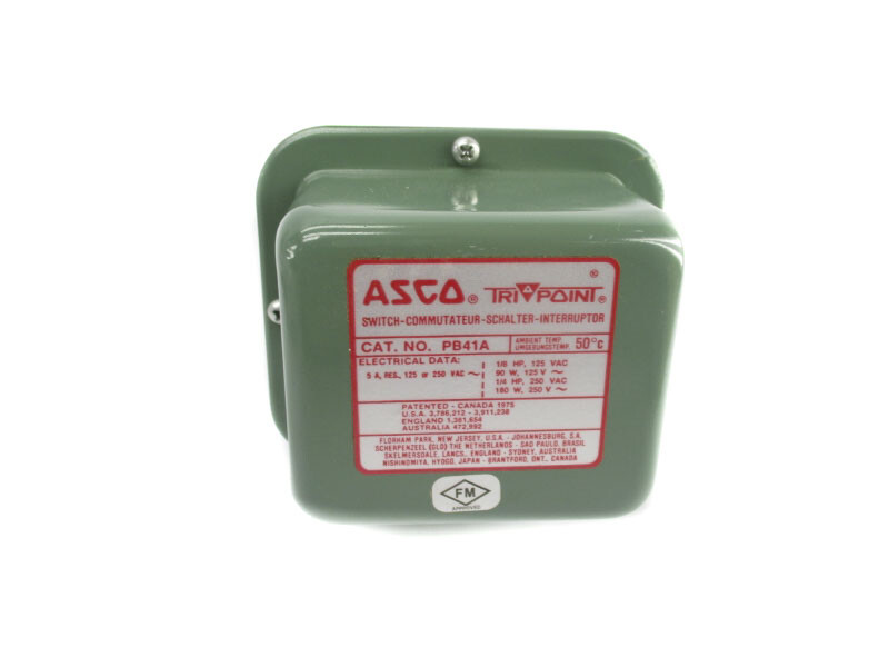 ASCO RD40A21 PB41A 250VAC 5A 50’C NSNP