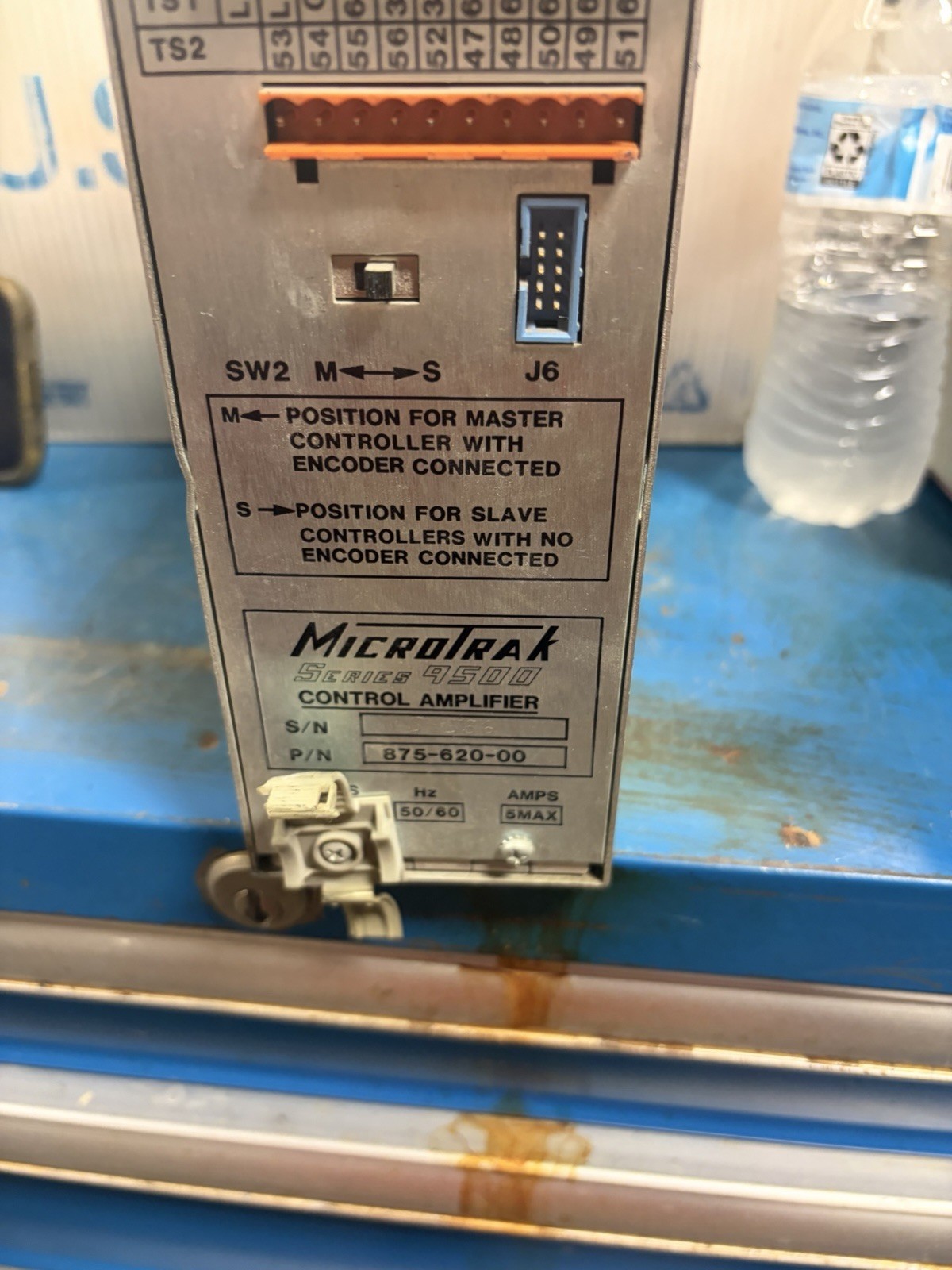 Microtrak Series 9500 Control Amplifier 875-620-00 USED