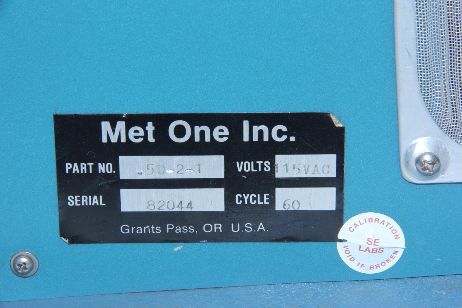 MET ONE 5D-2-1 Point 5 Particle Counter