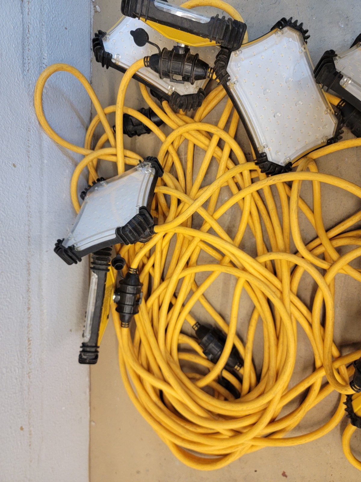CEP 97132 9000lm Temporary Job Site Light Stringer 50 Ft
