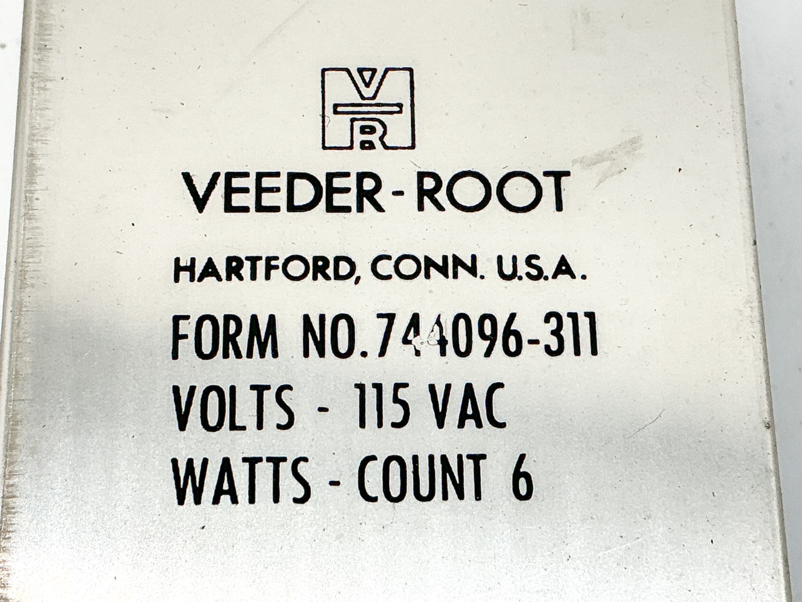 New Veeder-Root 744096-311 Counter Module 115V 6W 9 Pin – No Box