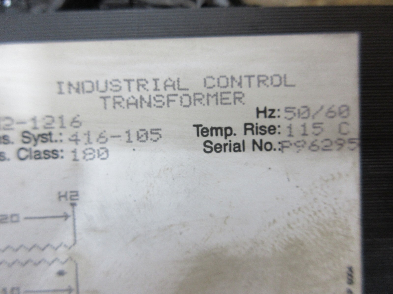 DONGAN NSC-30H2-1216 TRANSFORMER