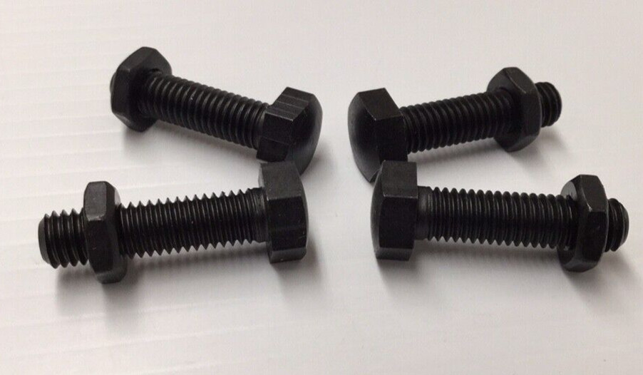 Norelem 02153-08036 Rest Pad M8 Thread High Carbon Steel 36mm Length (Pack of 4)