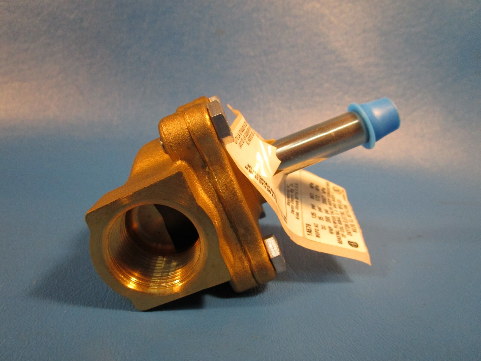 DAYTON 1A578, Solenoid Valve, 2 ways Brass, 3/4″ ports (GRAINGER)