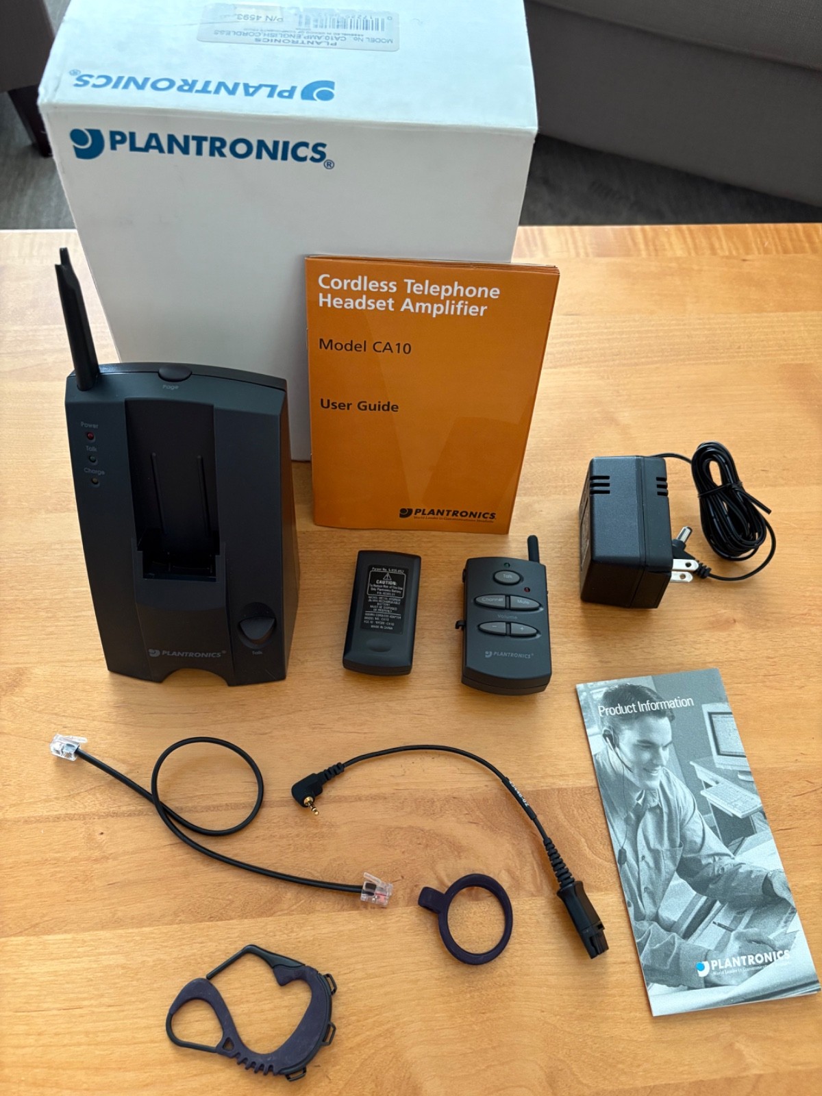 Plantronics | Model CA10 Wireless Headset Receiver