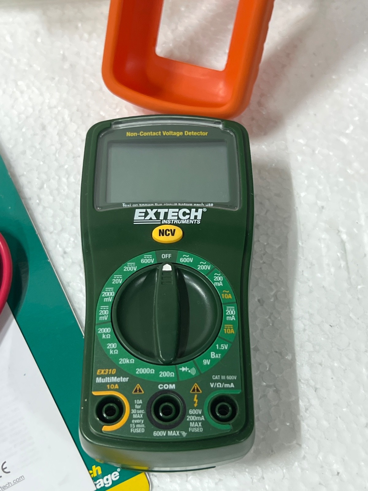 Extech EX310 Digital Multimeter 2000 Accounts CATIII 600V