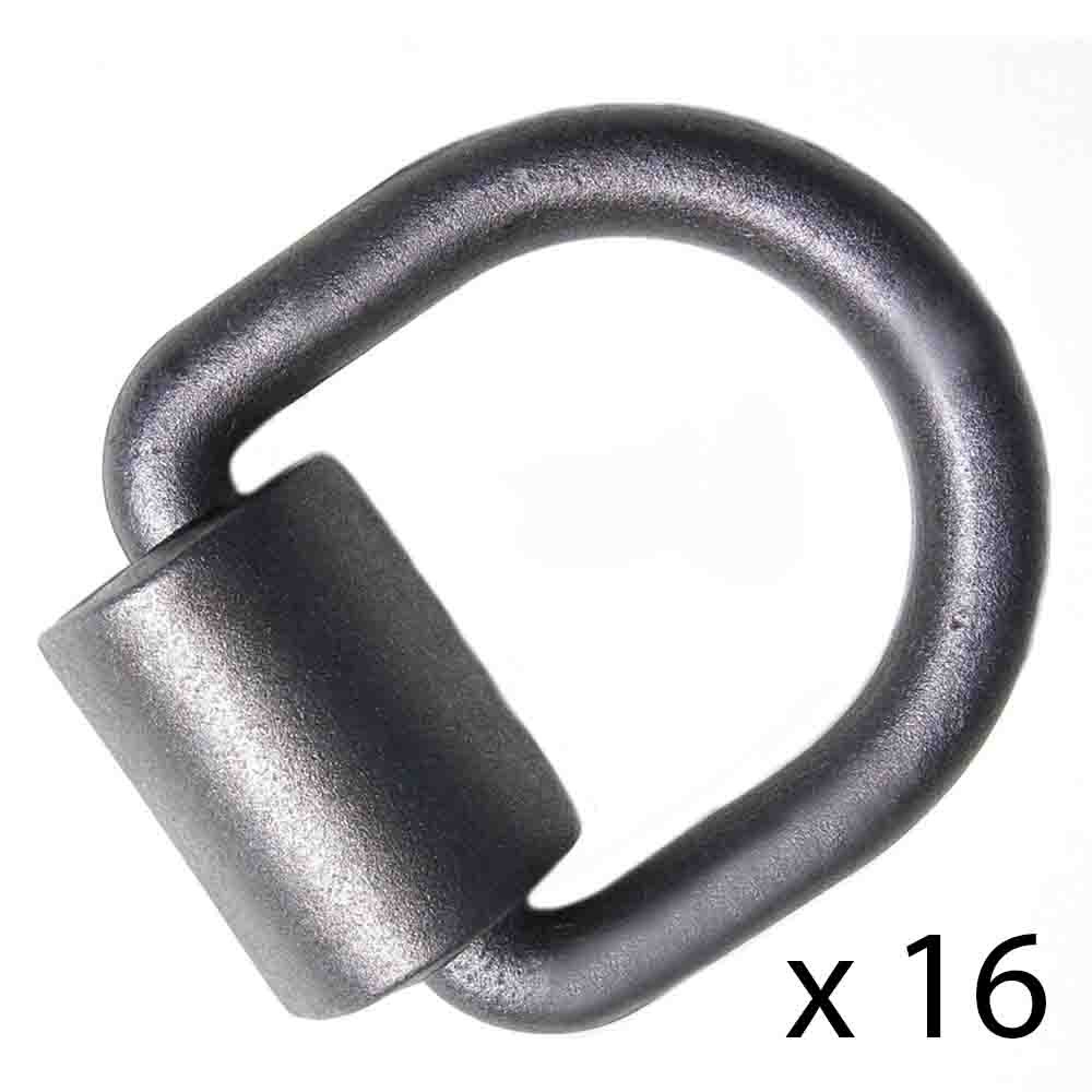 New 1/2″ D Ring Weld-on Flatbed Truck Trailer Towing Anchor Chain Tie Down Cable