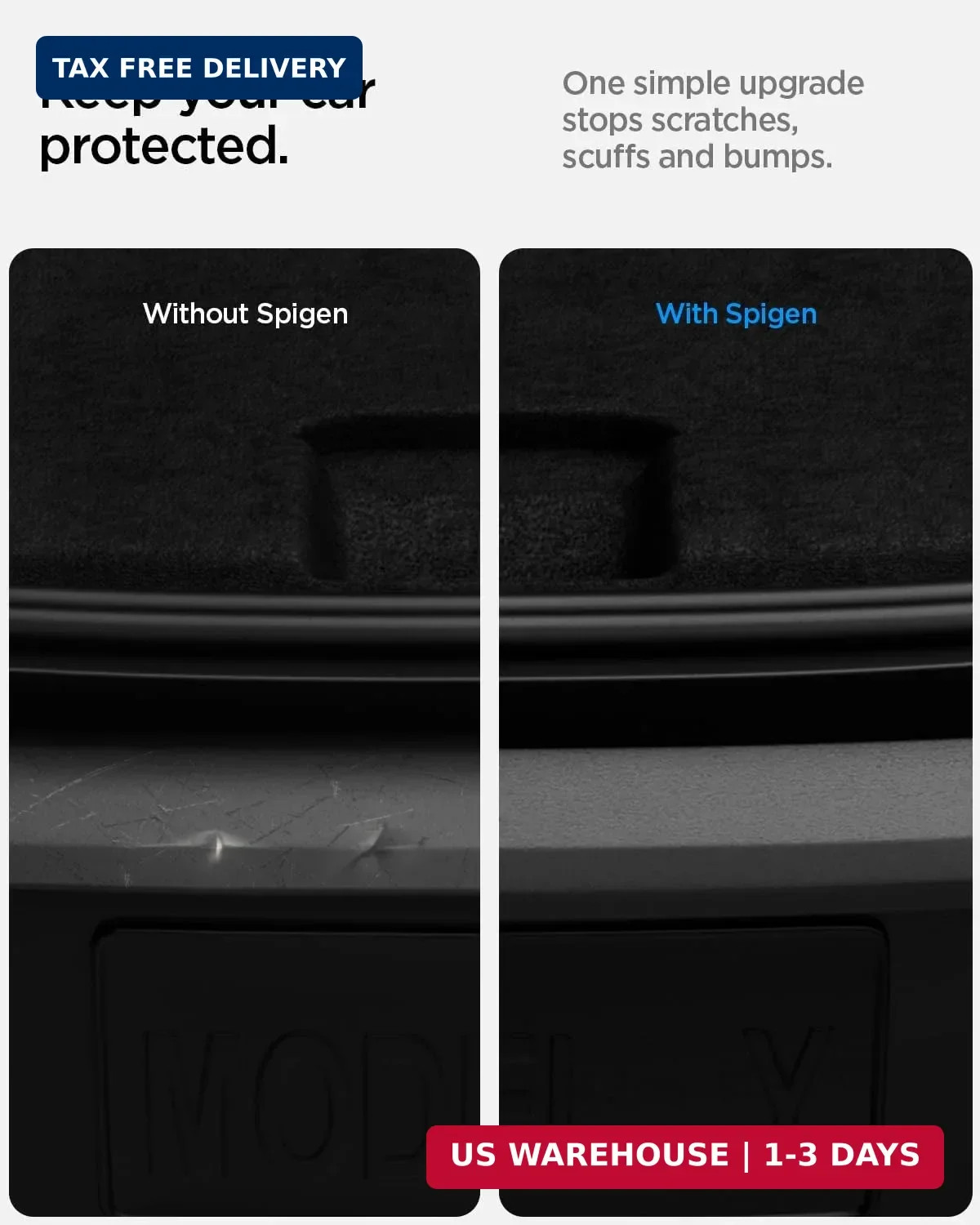 Spigen Rear Bumper Protector (270 Degree Bumper Guard & Scratch Resistant) Desig