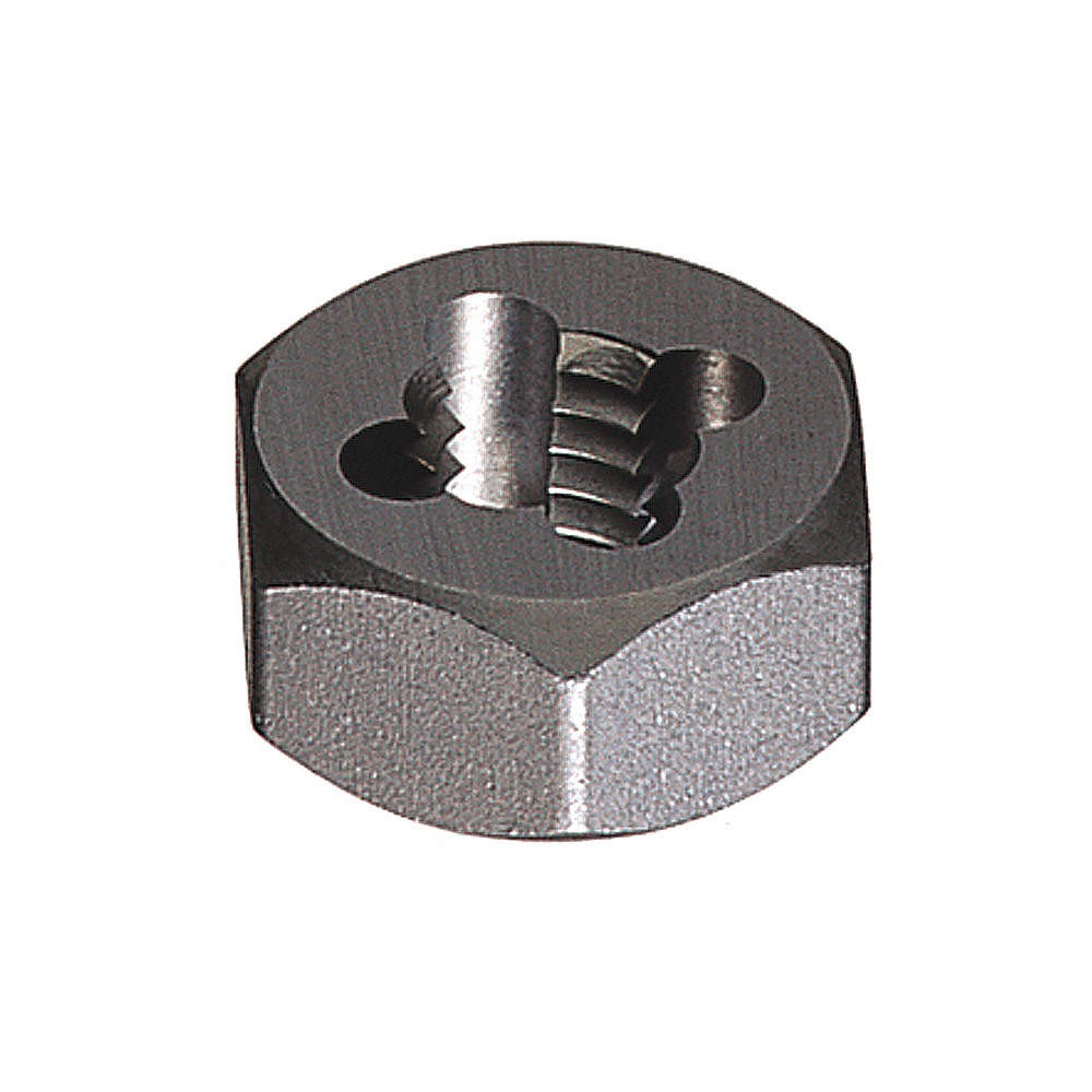GREENFIELD THREADING 404833 Hex Threading Die,M8x1.25,HSS 53PT18