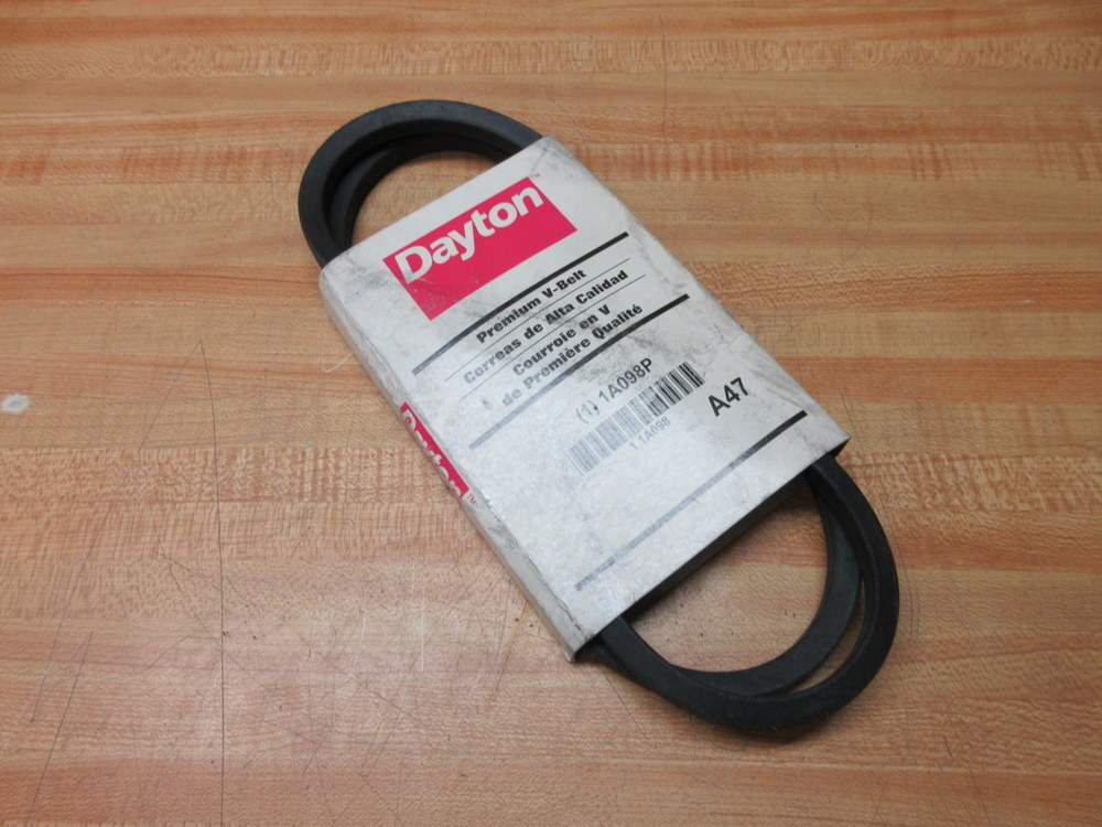 Dayton 1A098 V-Belt A-47 (Pack of 2)