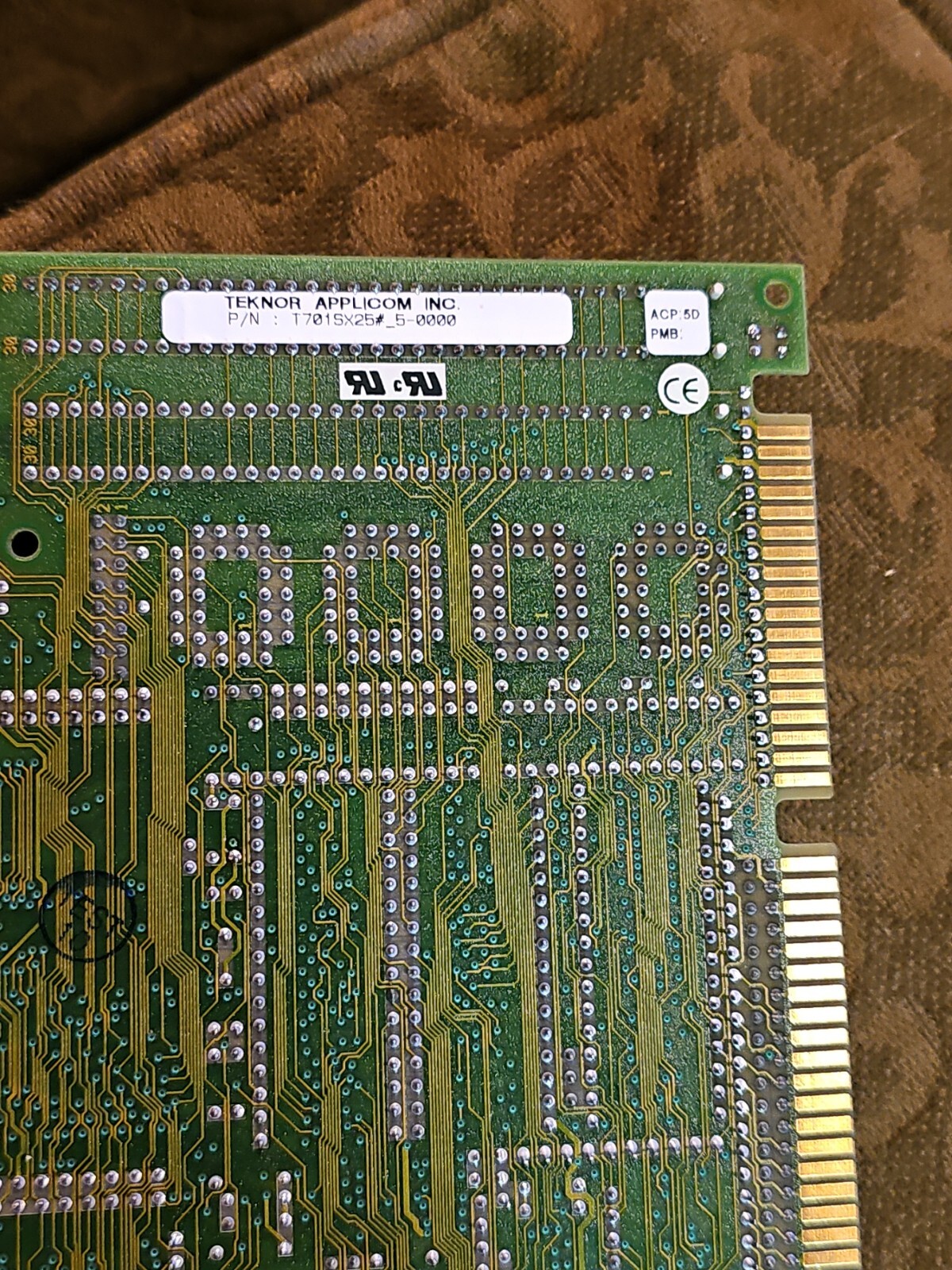 Teknor Microsystems TEK-AT2 T701A_5-25 Computer T701SX25