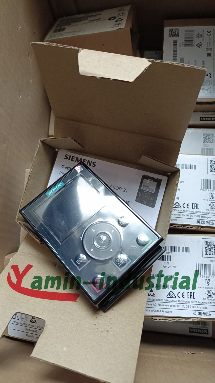 1PCS Brand New In Box Siemens 6SL3255-0AA00-4JA2 Expedited Shipping DHL