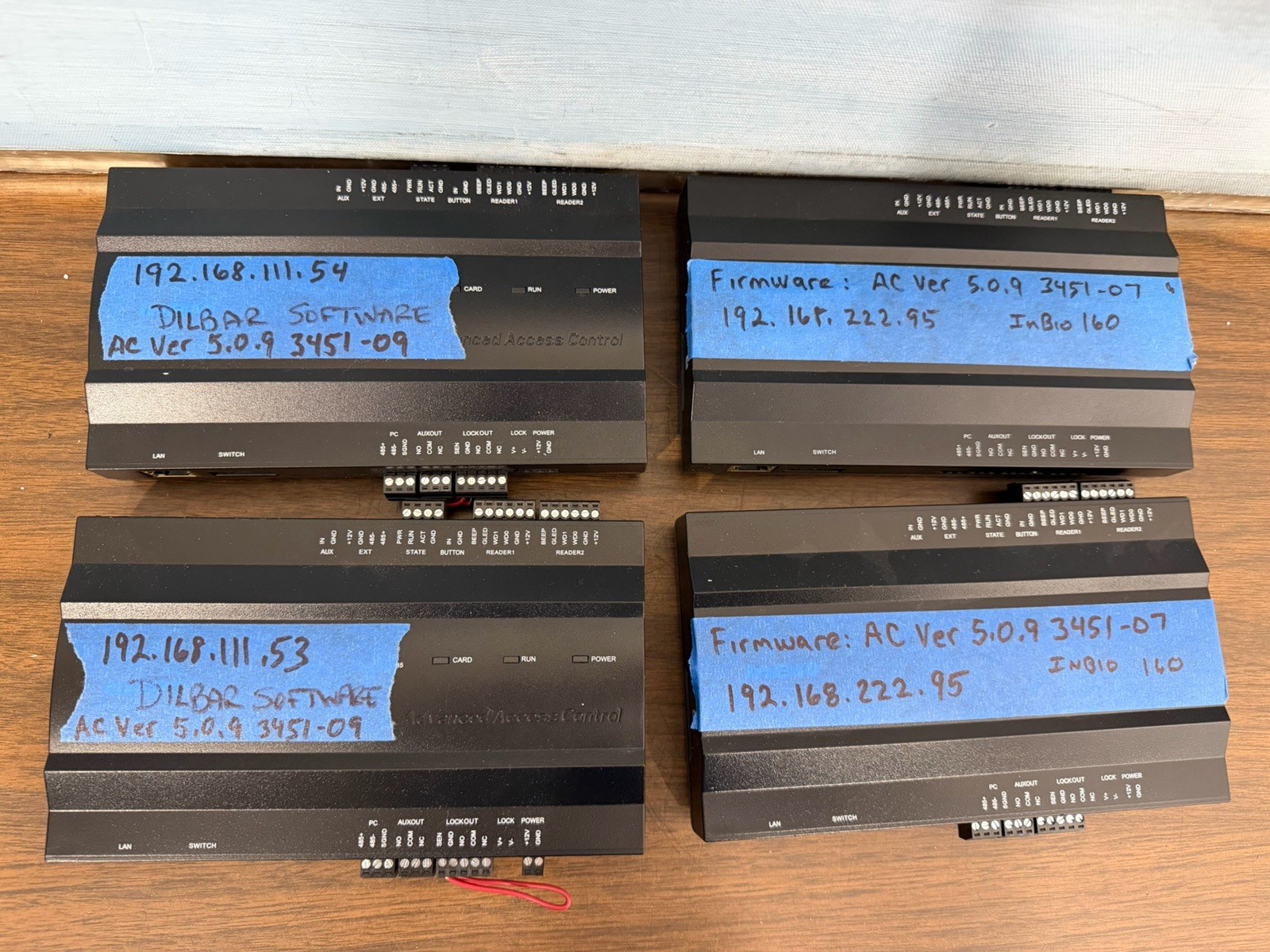 ZKTeco inBIO160 Advanced Access Control PRICE FOR (1) Unit Only
