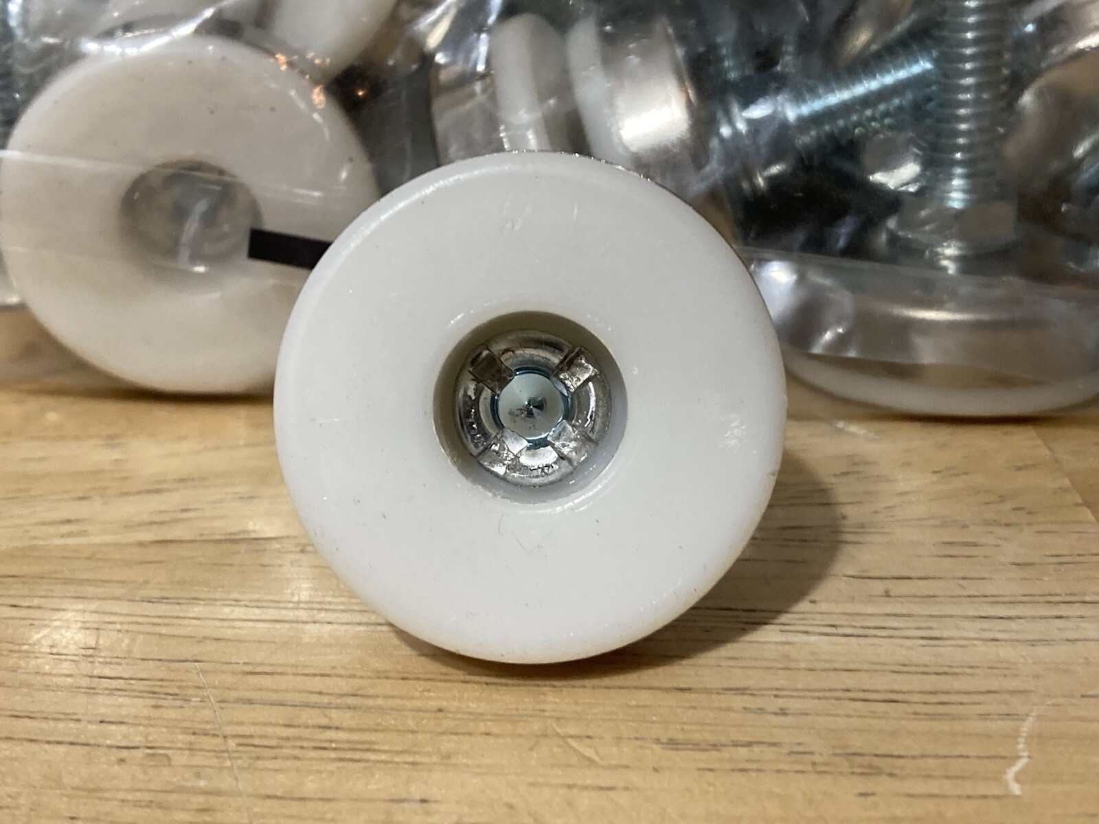 Adjustable Leveling Foot Threaded Feet 1.75” x 1/4” Thread (1” Thread) 50 Pack