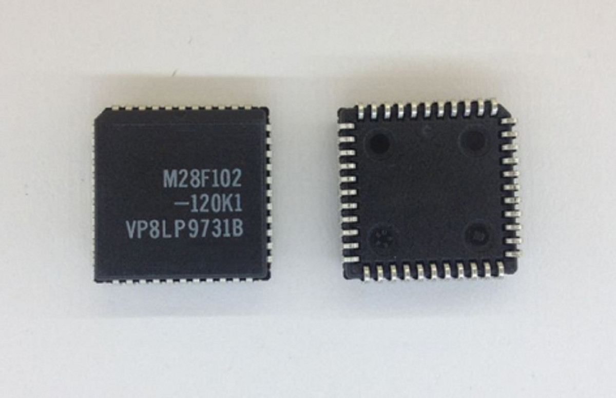 1pcs New M28F102-120K1 M28F102-120KI M28F102 PLCC-44 PLCC44 Ic Chips Replacement