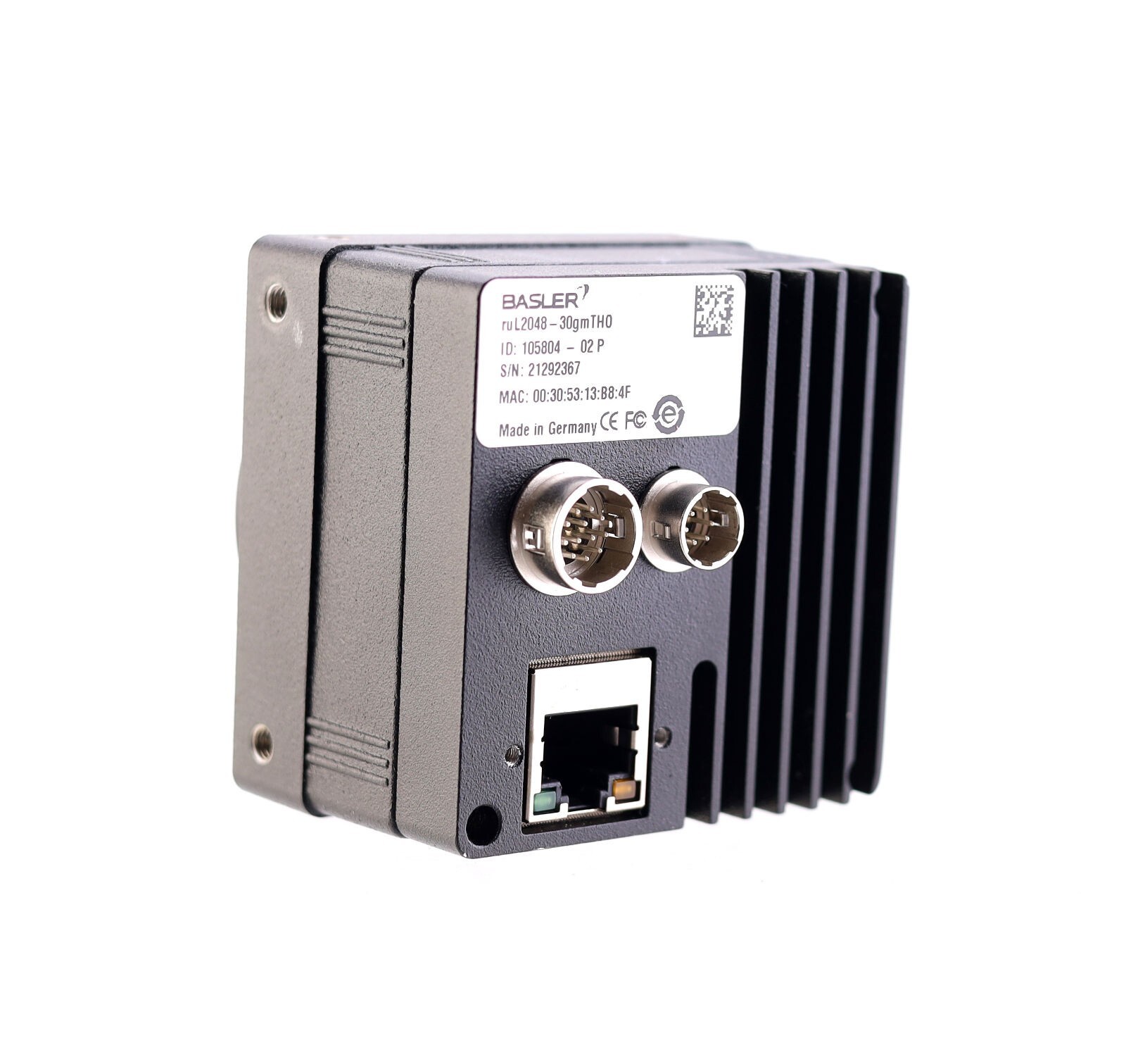 BASLER ruL2048-30GM TH0 105804-02 P ruL2048-30GMTHO