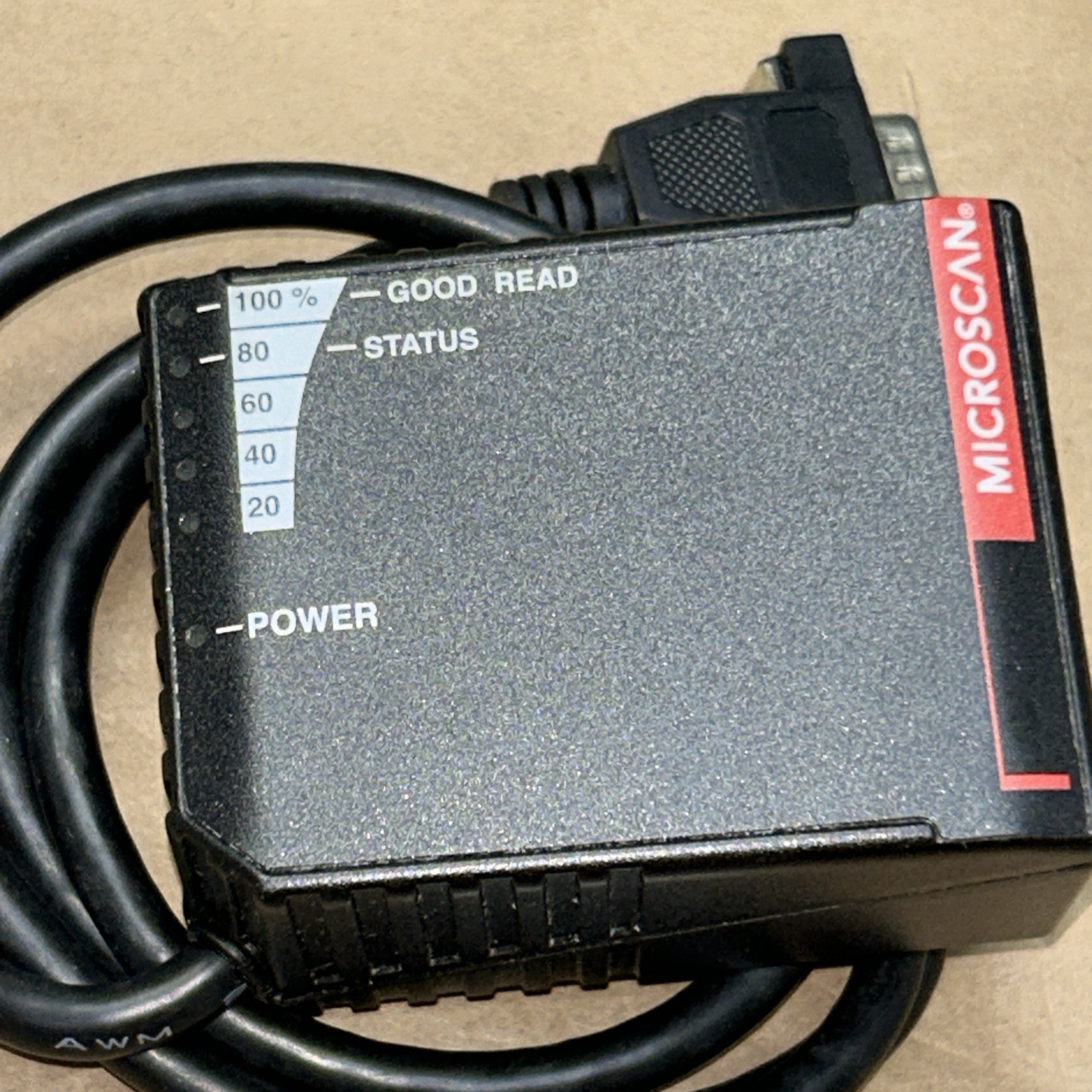 Microscan FIS-0911-0001 Laser Barcode Scanner Fast Shipping In 🇺🇸 + Warranty