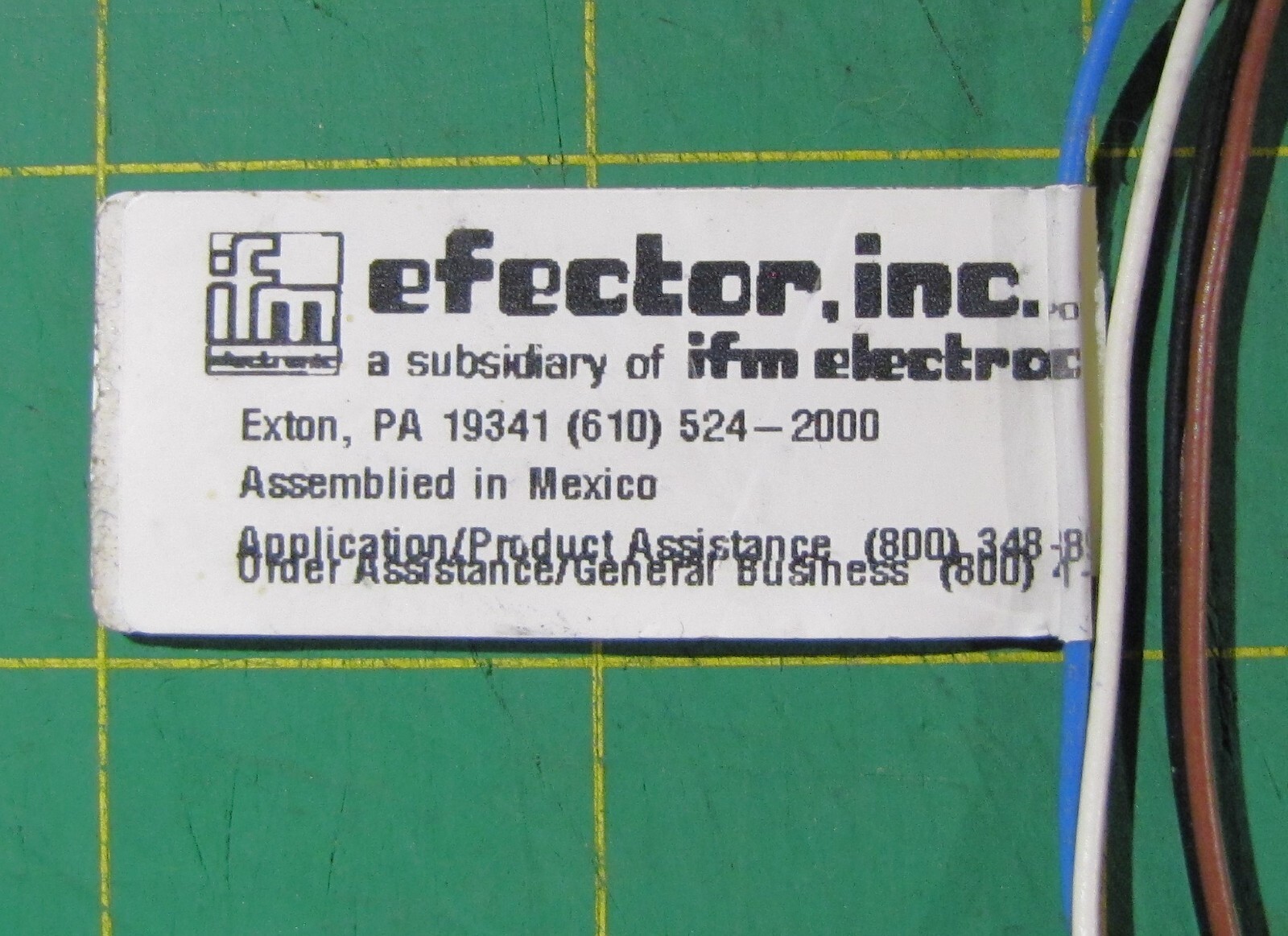 IFM EFECTOR E18057 M12 Male Receptacle 1/2″ NPT New Sealed