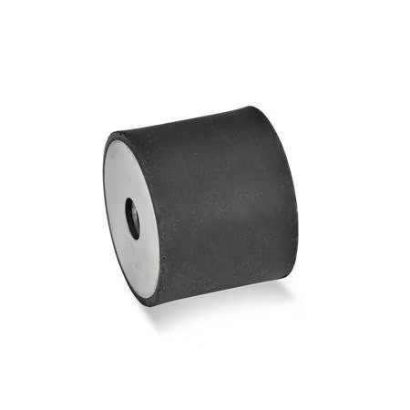 J.W. Winco 451-20-20-M6-Ee-55 Vibration-Isolating Mount, 20 Mm H