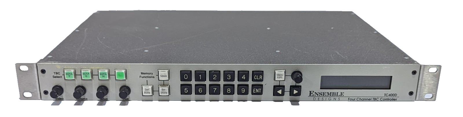Ensemble Designs TC400D Four Channel TBC Controller 1RU 12″ Depth 10VA Max