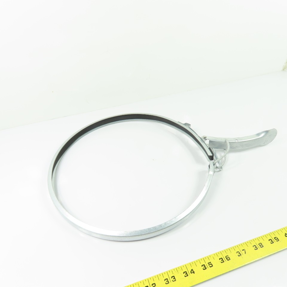 Nordfab 8010005529 10″ QF Quick-Fit Galvanized Duct Clamping Ring W/ Gasket
