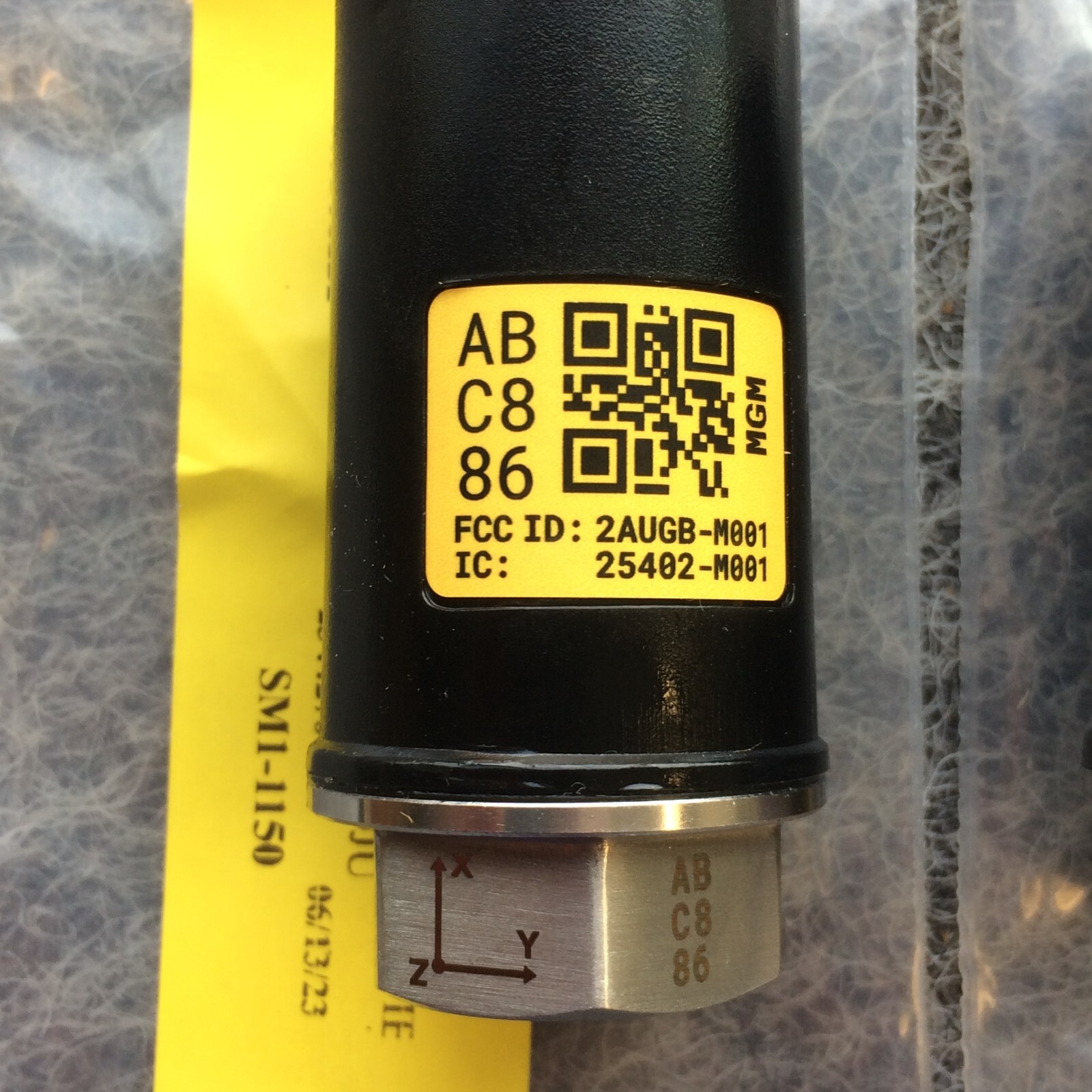 LOT OF 2 WAITES ACCELEROMETER INSTRUMENTATION 2AUGB-M001 25402-M001 SM1-1150