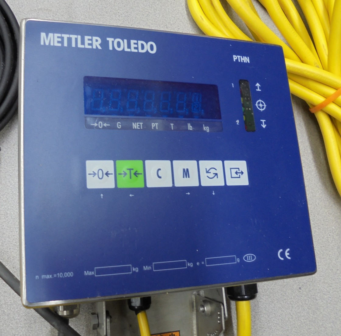 Mettler Toledo PTHN 1800 64052909 095802301-1 Flexmount Scale Weigh Module Load