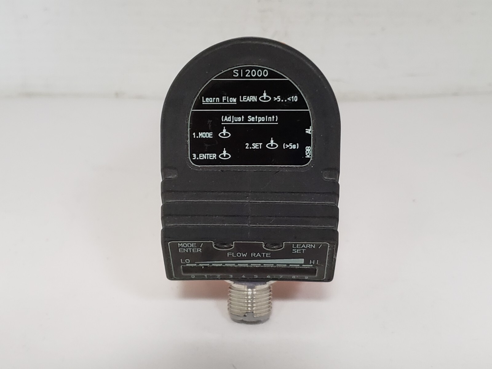IFM ELECTRONIC SIS30ABBFPKG/US FLOW SWITCH 20-36 VDC 4 PIN (SI2000) NNB