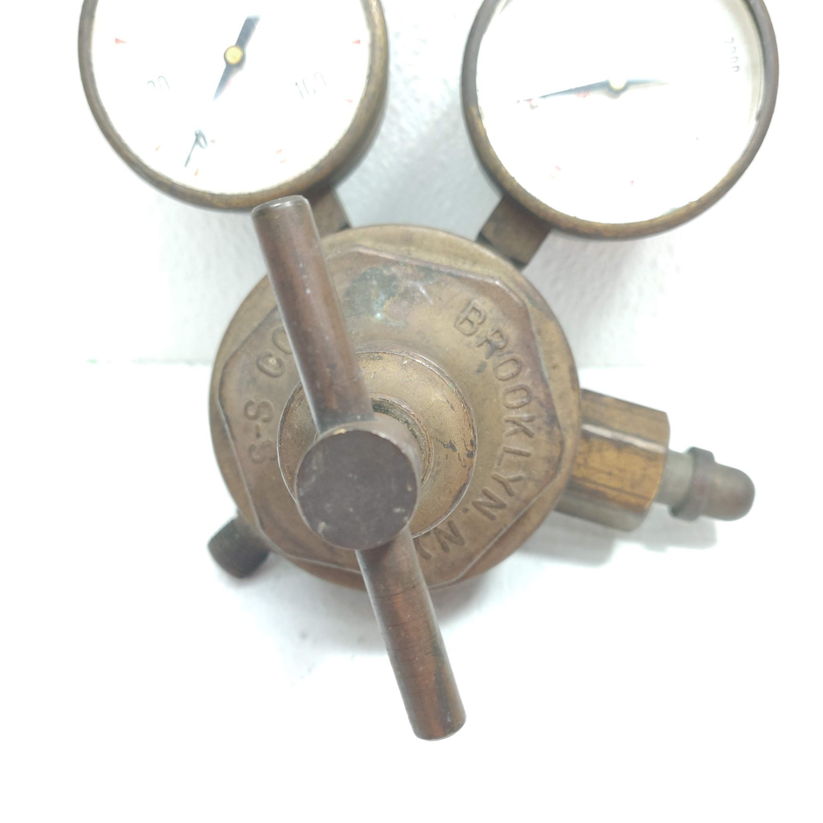 VTG. USG U.S. GUAGE CO. OXYGEN REGULATOR MEDIUM DUTY Welding Cutting USA MADE