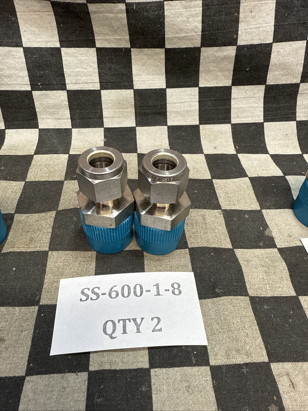 SWAGELOK SS-810-1-12 SS-600-1-8 SS-400-1-8, Male Connector, LOT OF 7 SHIPSAMEDAY