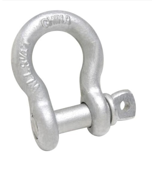 CAMPBELL 5/8″ WLL 3-1/4 TON CLEVIS SCREW PIN ANCHOR SHACKLE USA