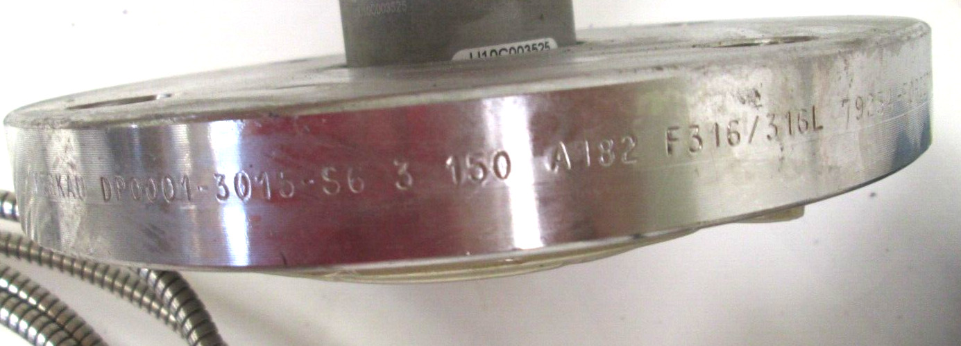 ROSEMOUNT SMART TRANSMITTER, HART, 3051CD2A22A1AS2B4M5K5, 3″ 150 FLANGE, SURPLUS