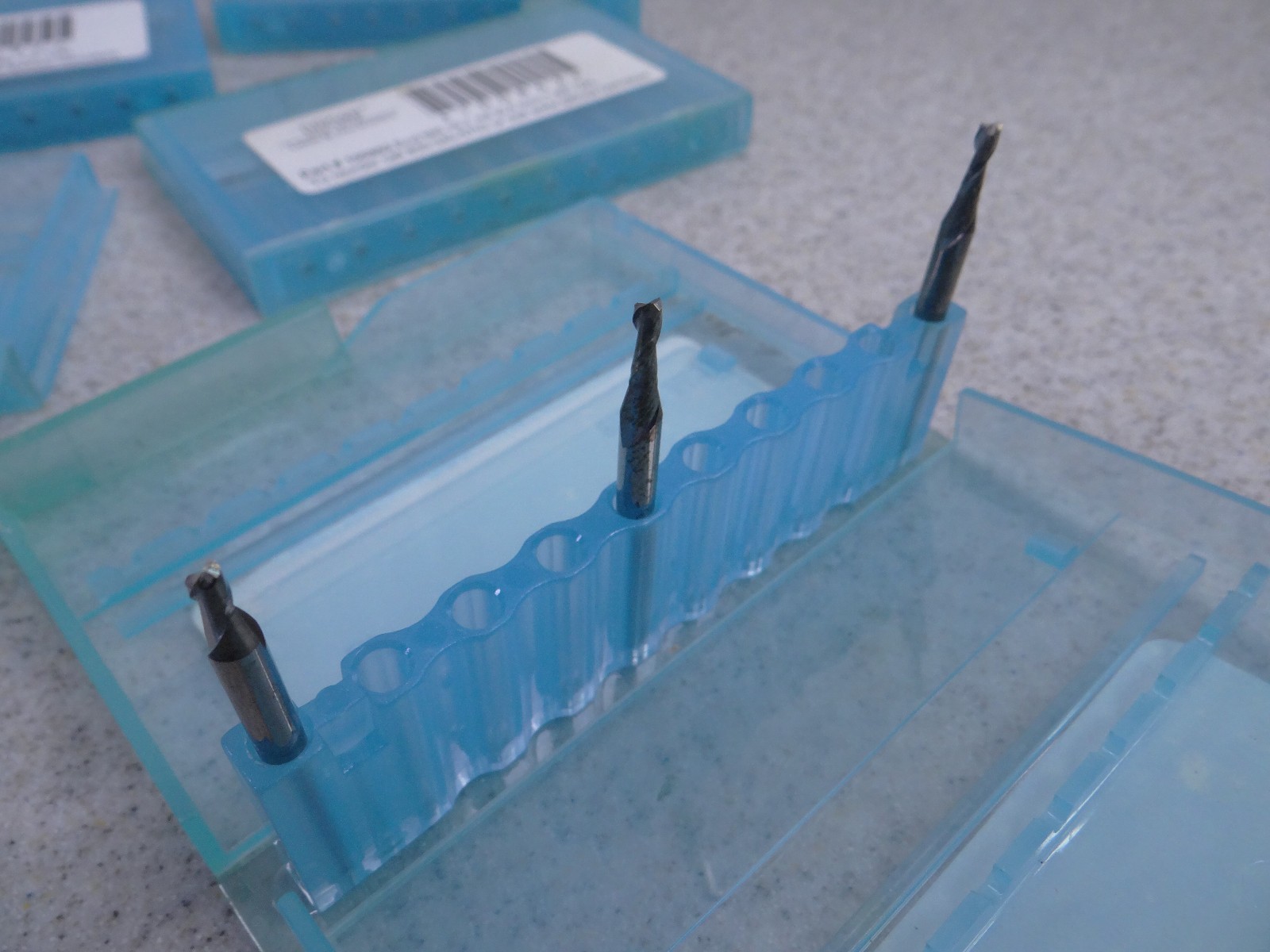 LPKF Laser & Electronics End Mills lot of 20 packs 100979 101016 101010 101007
